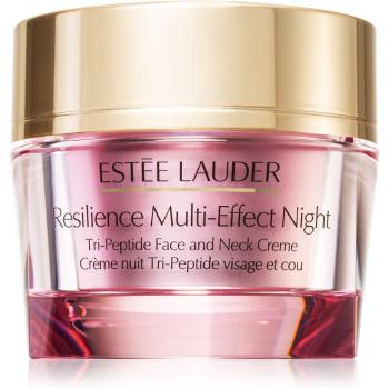 Estée Lauder Resilience Multi-Effect Night Tri-Peptide Face and Neck Creme crema de noapte cu efect lifting  pentru față și gât 50 ml