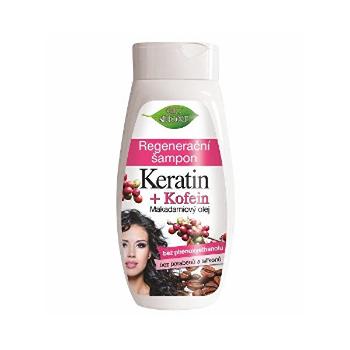 Bione Cosmetics Șampon regenerant Keratin + Kofein 400 ml