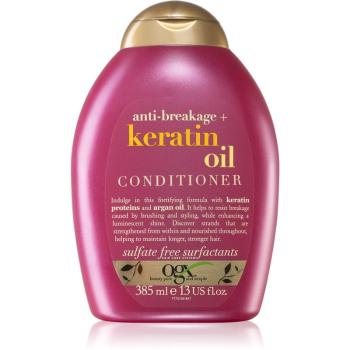OGX Keratin Oil balsam pentru indreptare cu keratina si ulei de argan 385 ml