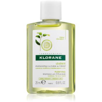 Klorane Cédrat șampon pentru par normal spre gras 25 ml