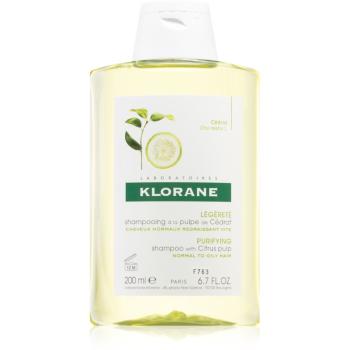 Klorane Cédrat șampon pentru par normal spre gras 200 ml