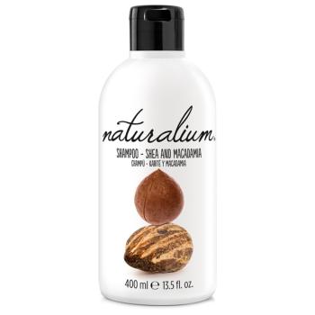 Naturalium Nuts Shea and Macadamia sampon pentru regenerare pentru păr uscat și deteriorat 400 ml