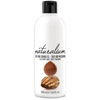 Naturalium Nuts Shea and Macadamia gel de dus regenerabil 500 ml