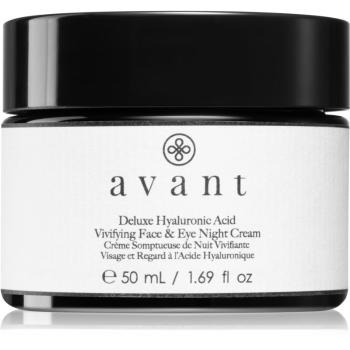 Avant Age Nutri-Revive Deluxe Hyaluronic Acid Crema de noapte hidratanta anti-rid pentru față și ochi 50 ml