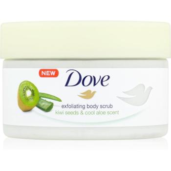 Dove Exfoliating Body Scrub Kiwi Seeds & Cool Aloe Exfoliant corporal calmant 225 ml