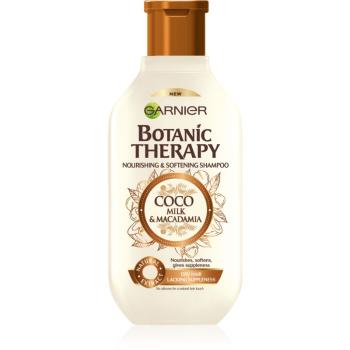 Garnier Botanic Therapy Coco Milk & Macadamia Șampon hrănitor pentru păr uscat și aspru 250 ml