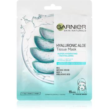 Garnier Skin Naturals Hyaluronic Aloe mască textilă hidratantă 28 g