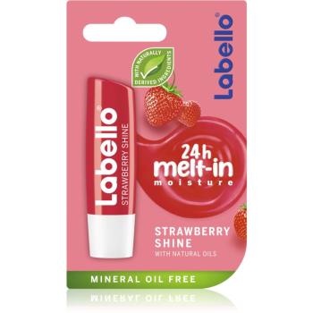 Labello Fruity Shine balsam de buze aroma Strawberry 4.8 g