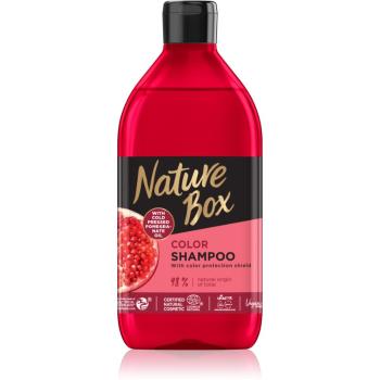 Nature Box Pomegranate sampon revitalizant si hidratant pentru protecția culorii 385 ml