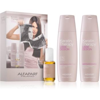 Alfaparf Milano Lisse Design Keratin Therapy set de cosmetice (pentru toate tipurile de păr)