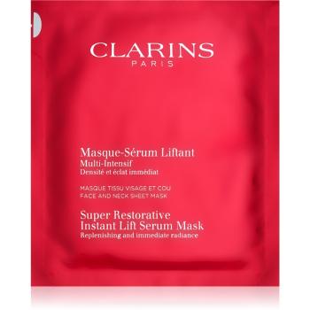 Clarins Super Restorative Instant Lift Serum Mask masca regeneratoare pentru netezirea instantanee a ridurilor 30 ml