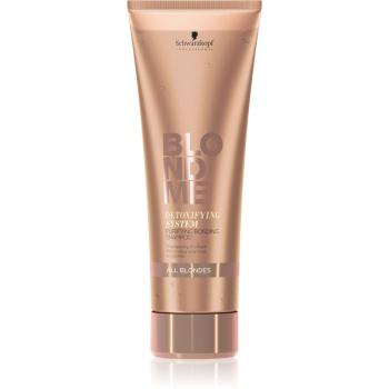 Schwarzkopf Professional Blondme șampon detoxifiant pentru curățare pentru toate nuantele de blond 250 ml