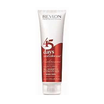 Revlon Professional Șampon și balsam pentru nuanțe roșiatice, 45 days total color care (Shampoo&Conditioner Brave Reds) 275 ml