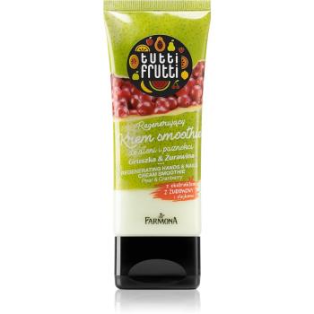 Farmona Tutti Frutti Pear & Cranberry cremă regeneratoare pentru mâini și unghii 75 ml