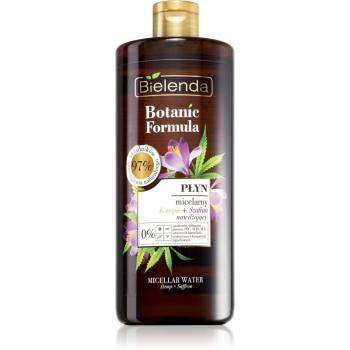 Bielenda Botanic Formula Hemp + Saffron apă micelară purificatoare 500 ml