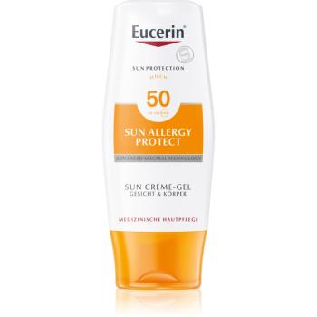 Eucerin Sun Allergy Protect Lotiune protectie gel crema impotriva alergie la soare SPF 50 150 ml