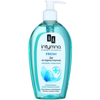 AA Cosmetics Intimate Fresh gel pentru igiena intima cu aloe vera 300 ml