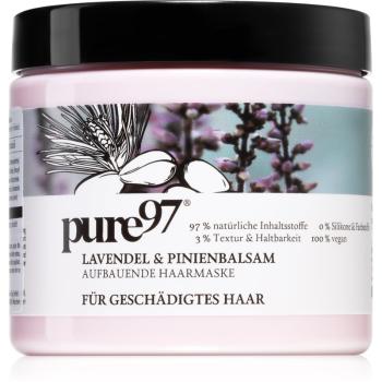 pure97 Lavendel & Pinienbalsam mască regeneratoare pentru părul deteriorat 200 ml