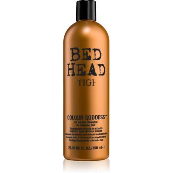 TIGI Bed Head Colour Goddess sampon pe baza de ulei pentru păr vopsit 750 ml