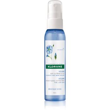 Klorane Flax Fiber spray care nu necesita clatire pentru volum și formă 125 ml