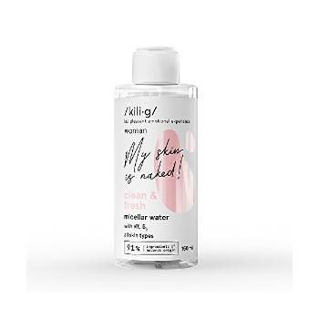 Kilig Apă micelară pentru toate tipurile de piele Woman Clean & Fresh (Micellar Water) 150 ml