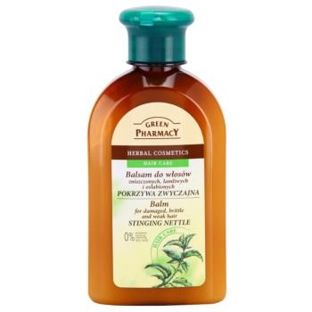 Green Pharmacy Hair Care Stinging Nettle Balsam pentru parul deteriorat, fraged si slab 300 ml