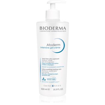 Bioderma Atoderm Intensive Gel-Cream îngrijire calmantă  pentru piele foarte sensibila sau cu dermatita atopica 500 ml