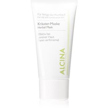 Alcina For Oily Skin mască pe bază de plante pentru piele lucioasa cu pori dilatati 50 ml