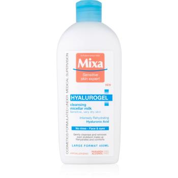 MIXA Hyalurogel lapte de curatare uscata si foarte uscata 400 ml