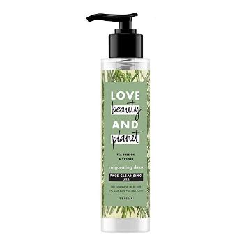 Love Beauty and Planet Gel de curățare pentru fațăTea Tree &amp; Vetiver(Face Cleansing Gel) 125 ml