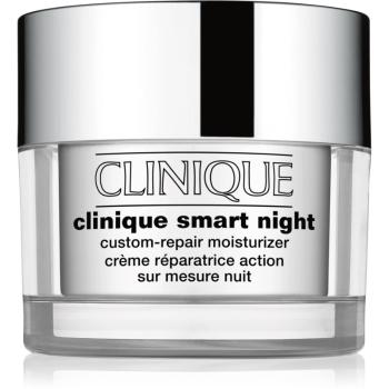 Clinique Smart Night™  Custom-Repair Moisturizer Crema de noapte hidratanta anti-rid pentru tenul gras si mixt 50 ml