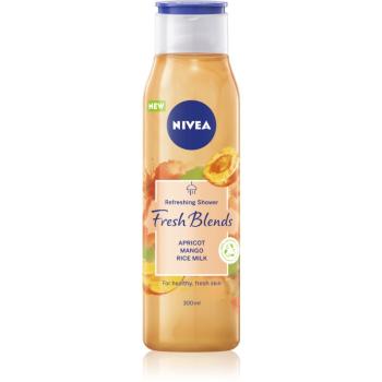 Nivea Fresh Blends Apricot & Mango & Rice Milk gel de dus revigorant 300 ml