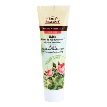 Green Pharmacy Hand Care Rose crema hidratanta si nutritiva pentru maini si unghii 100 ml