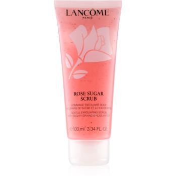 Lancôme Rose Sugar Scrub exfoliant pentru netezire pentru piele sensibilă 100 ml