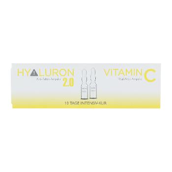 Alcina Fiole regenerante pentru piele cu acid hialuronic și vitamina C Vital-Aktiv Ampulle 10 x 1 ml