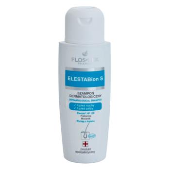 FlosLek Pharma ElestaBion S Sampon dermatologic pentru par uscat si cu matreata 150 ml