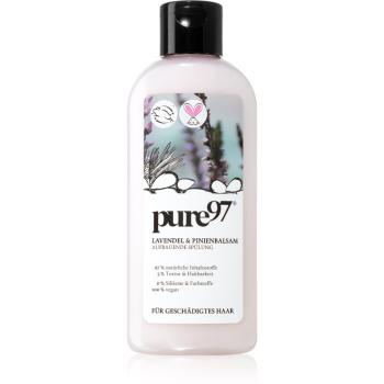 pure97 Lavendel & Pinienbalsam balsam pentru regenerare pentru par deteriorat 200 ml