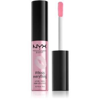 NYX Professional Makeup #thisiseverything ulei pentru buze culoare 01 Sheer 8 ml