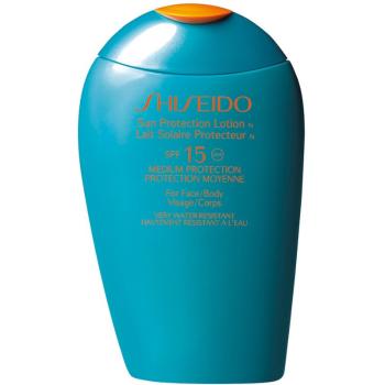 Shiseido Sun Care Sun Protection Lotion lotiune solara pentru fata si corp SPF 15 150 ml