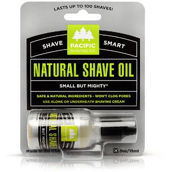 Pacific Shaving Ulei natural de bărbierit pentru bărbați 15 ml
