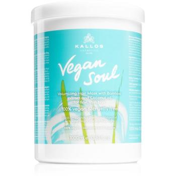 Kallos Vegan Soul masca hranitoare pentru păr cu volum 1000 ml