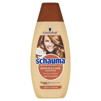 Schauma Șampon cu ulei de Shea și extracte de nucă de cocos Repair și Care (Shampoo) 400 ml