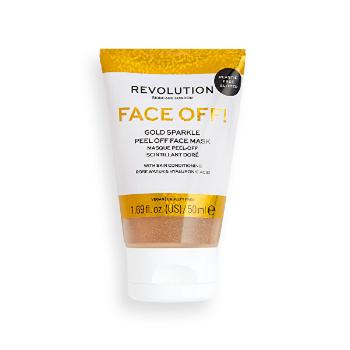 Revolution Skincare Exfoliere Face Mask  Gold Glitter Face Off 50 ml