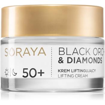 Soraya Black Orchid & Diamonds crema cu efect de lifting antirid 50+ 50 ml