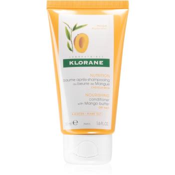 Klorane Mango balsam de păr cu efect de hrănire pentru par uscat 50 ml