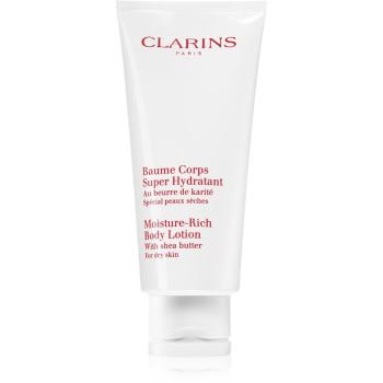 Clarins Moisture-Rich Body Lotion loțiune de corp hidratantă pentru piele uscata 200 ml