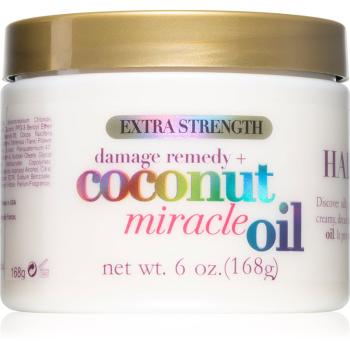 OGX Coconut Miracle Oil mască profund fortifiantă pentru păr cu ulei de cocos 168 g
