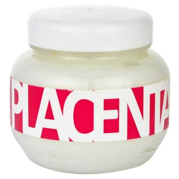 Kallos Placenta masca pentru păr uscat și deteriorat 275 ml