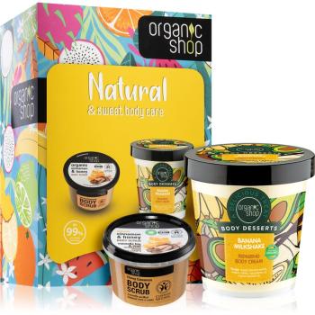 Organic Shop Natural & Sweet Body Care set cadou (pentru corp)