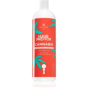 Kallos Hair Pro-Tox Cannabis sampon pentru regenerare cu ulei de canepa 1000 ml